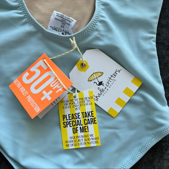 NWT Shade Critters Flippy Sequin Rainbow Swimsuit - Picture 8 of 10